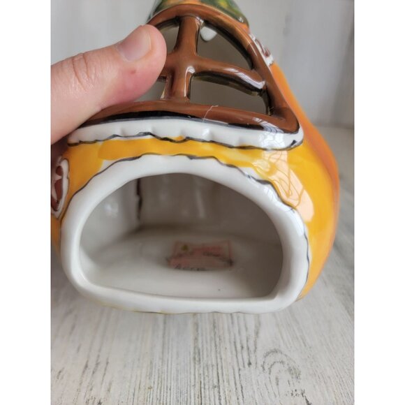 Blue Sky pumpkin pie Cottage tea like candle cover - Picture 7 of 10